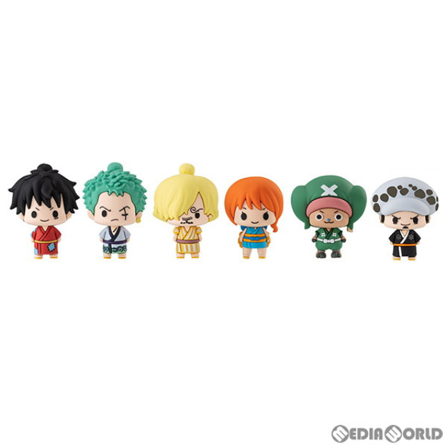 [FIG](BOX)ちょこりんマスコット ONE PIECE(ワンピース) ワノ国編 フィギュア(6個) メガハウス
