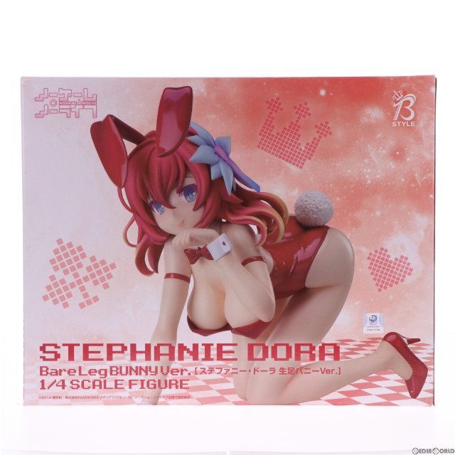 [FIG]ステファニー・ドーラ 生足バニーVer. 「ノーゲーム・ノーライフ」 B-Style 1/4 プラスチック製塗装済み完成品 GOODSMILE ONLINE SHOP&Amazon.co.jp&あみあみ限定 フィギュア フリーイング