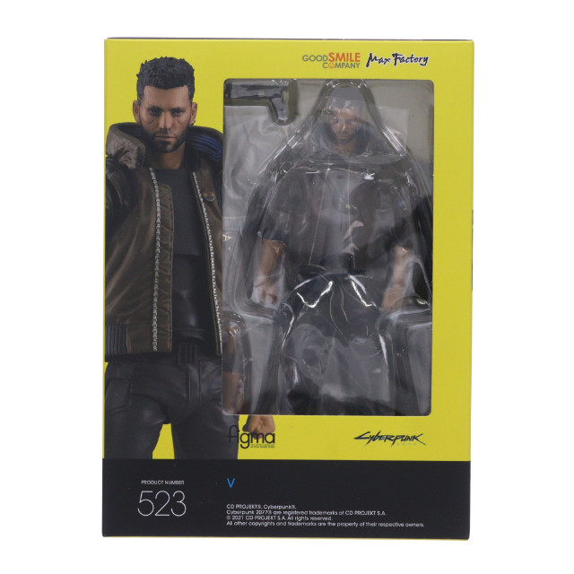 [FIG][特典付き] figma V 「サイバーパンク2077」 GOODSMILE ONLINE SHOP限定 フィギュア マックスファクトリー
