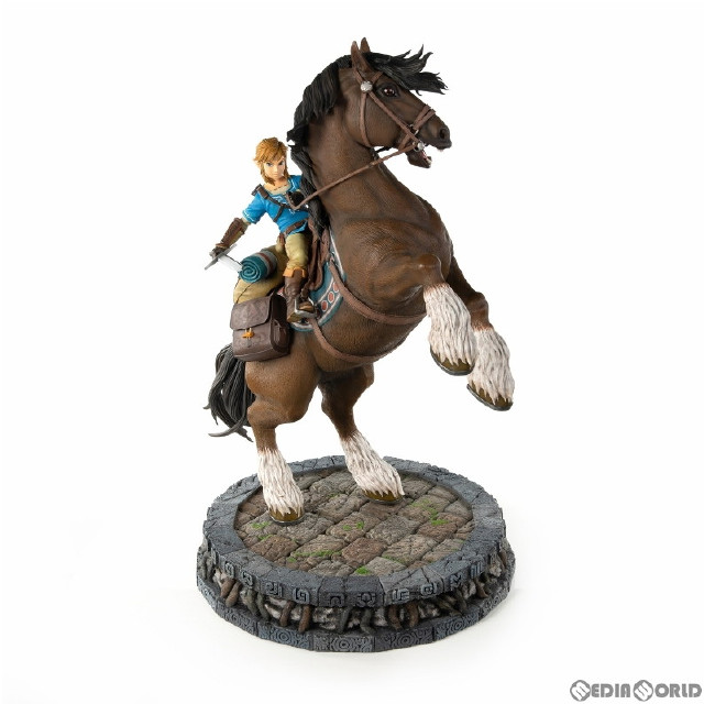 [FIG] リンク on ホース スタチュー ゼルダの伝説 ブレス オブ ザ ワイルド 完成品 フィギュア First 4 Figures(ファースト4フィギュア)