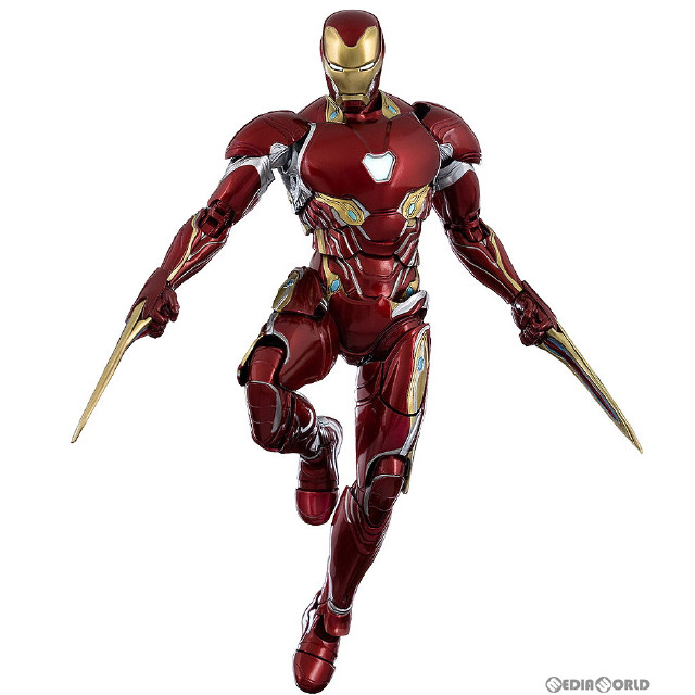 [FIG](2次受注)DLX Iron Man Mark 50(DLX アイアンマン・マーク50) The Infinity Saga(インフィニティ・サーガ) 1/12 完成品 可動フィギュア threezero(スリーゼロ)