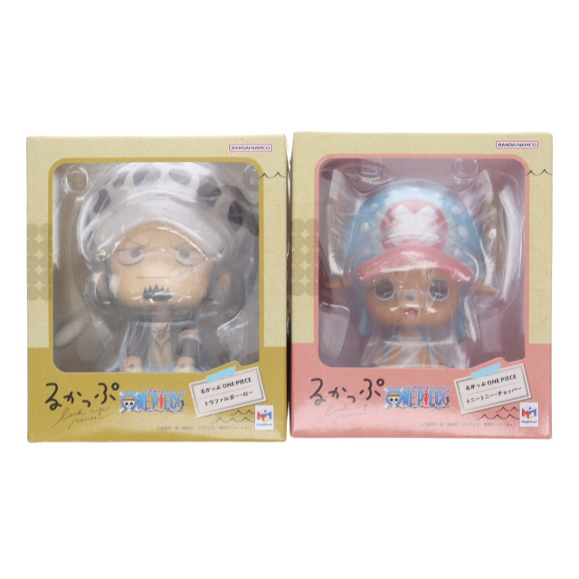 [FIG]特典付属 るかっぷ ロー&チョッパー 限定版【おにぎりとわたあめセット】 「ワンピース」 プレミアムバンダイ限定 フィギュア メガハウス