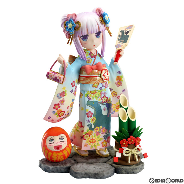 [FIG](再販)カンナ -晴レ着- 小林さんちのメイドラゴン 1/7 完成品 フィギュア(AMU-FNX887) フリュー