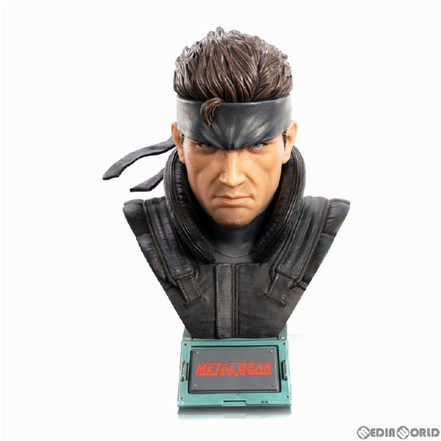 [FIG] ソリッド・スネーク グランドスケール バスト METAL GEAR SOLID(メタルギアソリッド) 完成品 フィギュア First 4 Figures(ファースト4フィギュア)