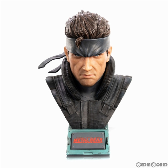 [FIG] ソリッド・スネーク ライフサイズ バスト METAL GEAR SOLID(メタルギアソリッド) 完成品 フィギュア First 4 Figures(ファースト4フィギュア)