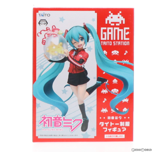 [FIG]タイトー限定 初音ミク タイトー制服 フィギュア キャラクター・ボーカル・シリーズ01 初音ミク×スペースインベーダー プライズ タイトー