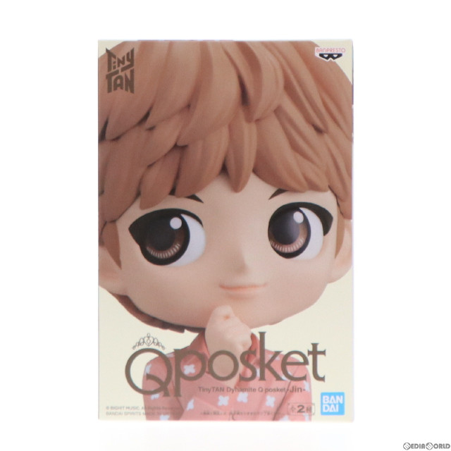 [FIG]ジン(BTS/防弾少年団) A(髪ベージュ) TinyTAN(タイニータン) Dynamite Q posket-Jin- フィギュア プライズ(2598501) バンプレスト