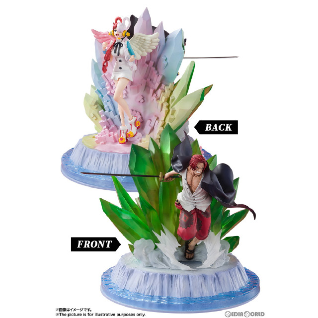 [FIG]フィギュアーツZERO [超激戦]シャンクス&ウタ -ONE PIECE FILM RED Ver.- ワンピース 完成品 フィギュア バンダイスピリッツ