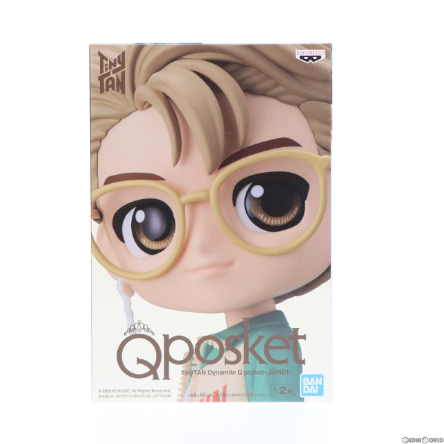 [FIG]ジミン(BTS/防弾少年団) A(髪ベージュ) TinyTAN(タイニータン) Dynamite Q posket-Jimin- フィギュア プライズ(2598504) バンプレスト