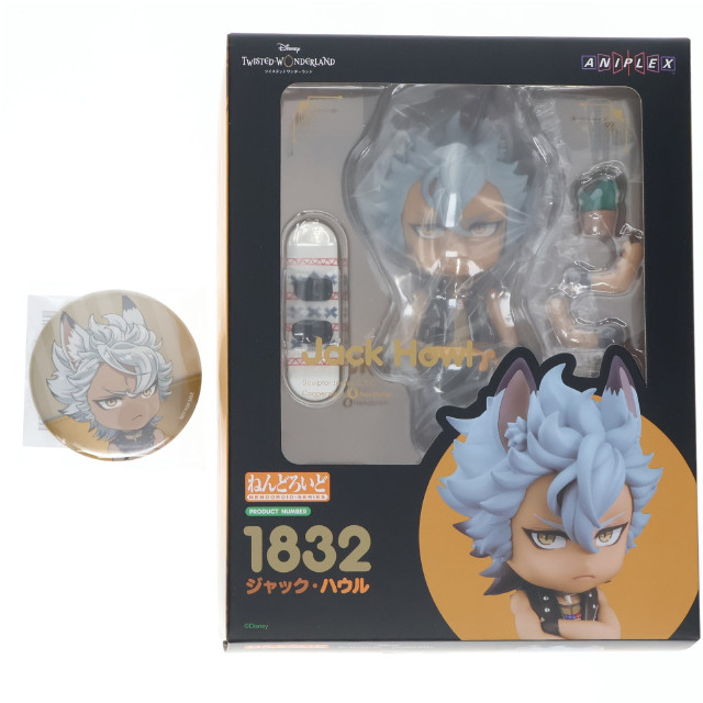[FIG]特典付属 ねんどろいど ジャック・ハウル 「ディズニー ツイステッドワンダーランド」 ANIPLEX＋&GOODSMILE ONLINE SHOP限定 フィギュア アニプレックス/オランジュ・ルージュ