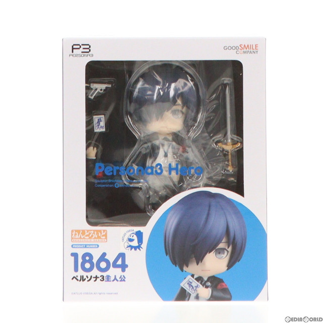 [FIG]ねんどろいど 主人公 「ペルソナ3」 GOODSMILE ONLINE SHOP限定 フィギュア グッドスマイルカンパニー