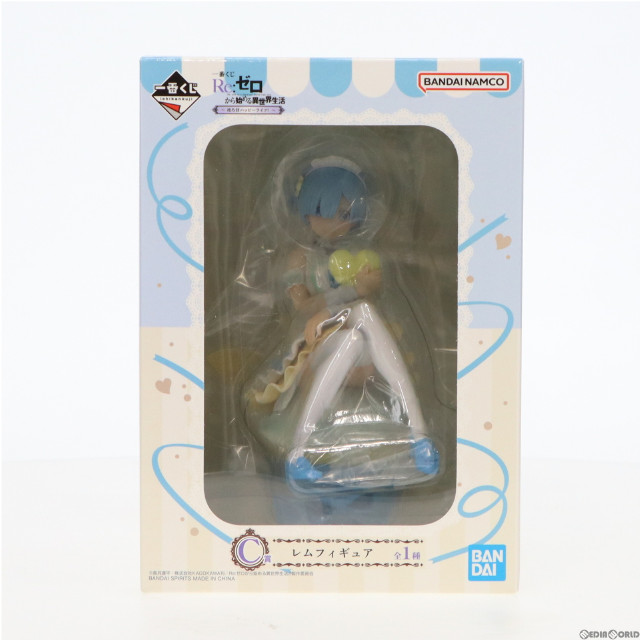 [FIG]レム 「一番くじ Re:ゼロから始める異世界生活 〜ほろ甘ハッピーライフ!〜」 C賞 フィギュア(62394) バンダイスピリッツ