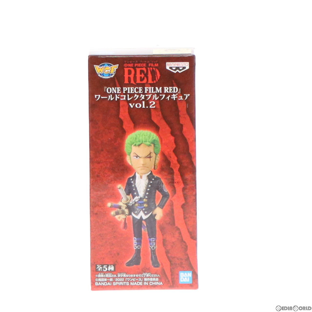 [FIG]ロロノア・ゾロ 「ワンピース FILM RED」 ワールドコレクタブルvol.2 フィギュア プライズ(2615904) バンプレスト