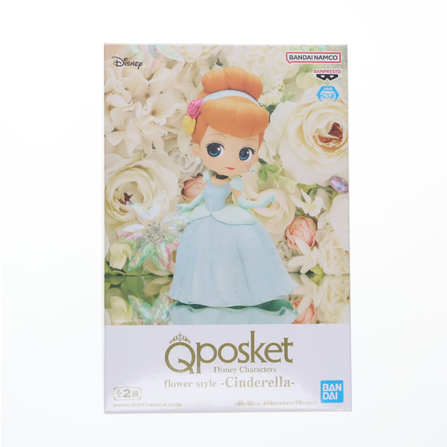 [FIG]シンデレラ A(衣装濃) 「シンデレラ」 Q posket Disney Characters flower style -Cinderella- フィギュア プライズ(2605133) バンプレスト