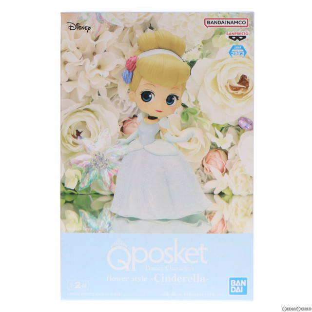 [FIG]シンデレラ B(衣装淡) 「シンデレラ」 Q posket Disney Characters flower style -Cinderella- フィギュア プライズ(2605133) バンプレスト