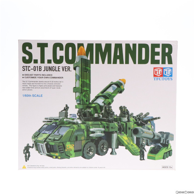 [FIG]STC-01B S.T.COMMANDER JUNGLE VER. 1/60 完成品 可動フィギュア TFC TOYS