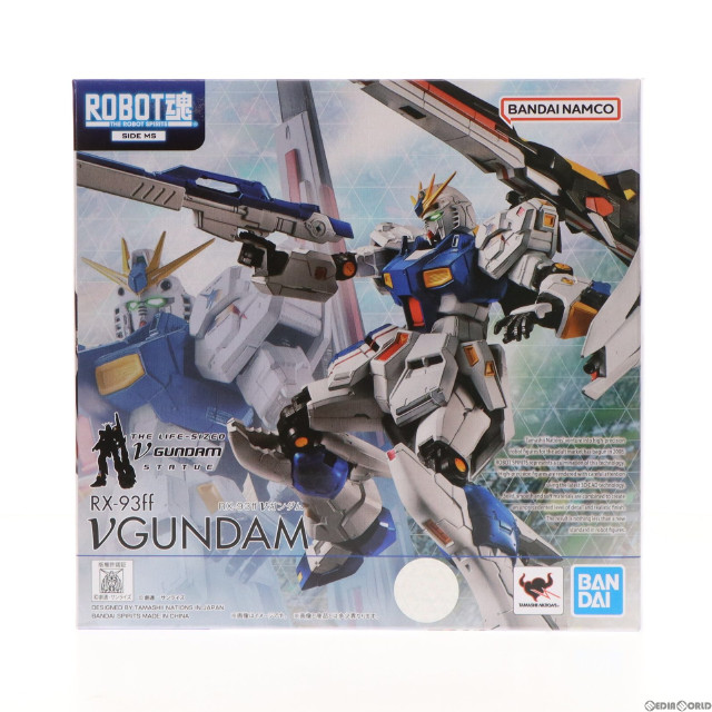 [FIG]ROBOT魂(SIDE MS) RX-93ff νガンダム 機動戦士ガンダム 逆襲のシャア 実物大νガンダム立像 完成品 可動フィギュア GUNDAM SIDE-F&魂ウェブ商店限定 バンダイスピリッツ