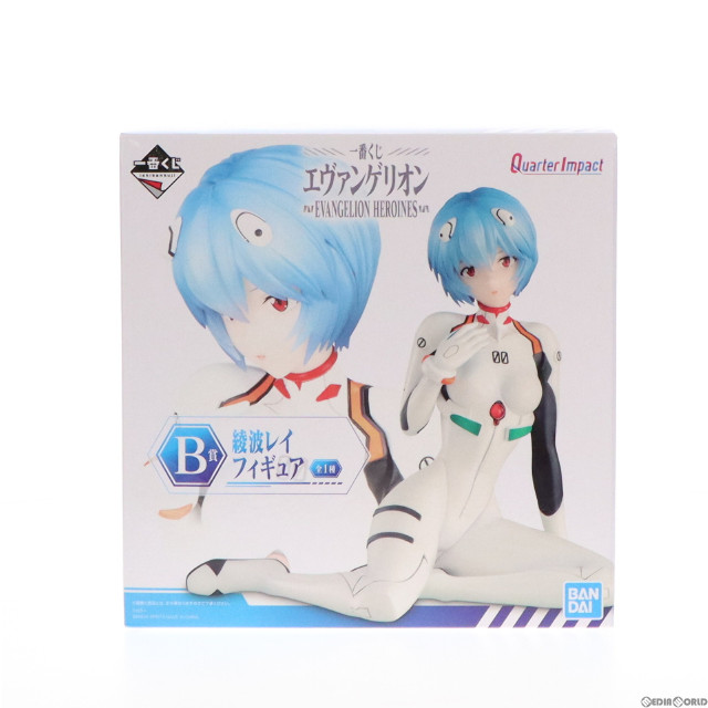 [買取][FIG]B賞 Quarter Impact 綾波レイ フィギュア 一番くじ エヴァンゲリオン EVANGELION HEROINES 新世紀エヴァンゲリオン プライズ バンダイスピリッツ