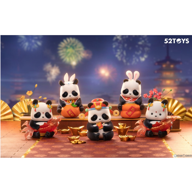 [FIG] (BOX)BLINDBOX PANDA ROLL(パンダ ロール) ラッキーニューイヤーシリーズ トレーディングフィギュア(4個) 52Toys
