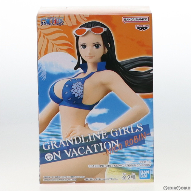 [FIG]ニコ・ロビン A(水着ブルー) ワンピース GRANDLINE GIRLS ON VACATION-NICO ROBIN- ONE PIECE フィギュア プライズ(2621652) バンプレスト