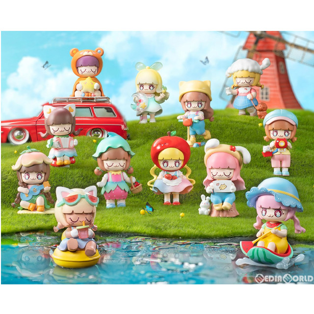 [FIG] (BOX)BLINDBOX KIMMY&MIKI おでかけシリーズ トレーディングフィギュア(10個) 52TOYS