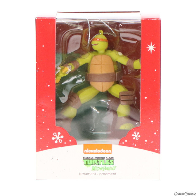 [FIG]ミケランジェロ クリスマスオーナメントフィギュア ティーンエイジ・ミュータント・ニンジャ・タートルズ 完成品 フィギュア Nickelodeon(ニコロデオン)