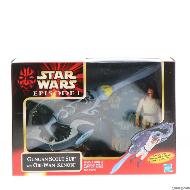 [FIG]グンガン・スカウト・サブ with オビ=ワン・ケノービ STAR WARS(スター・ウォーズ) エピソード1/ファントム・メナス 完成品 可動フィギュア(84397) ハズブロ/トミー