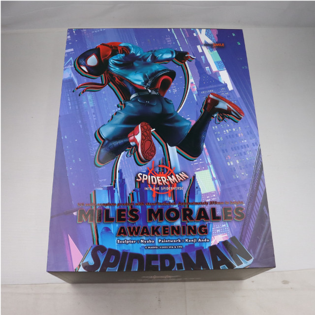 [FIG]マイルス・モラレス:Awakening 「スパイダーマン:スパイダーバース」 1/6 ポリストーン&ポリウレタン&プラスチック製塗装済み完成品 GOODSMILE ONLINE SHOP&Amazon.co.jp&豆魚雷限定 フィギュア グッドスマイルカンパニー