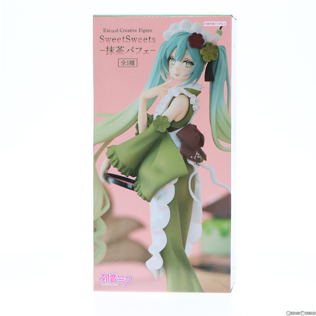 [FIG]初音ミク キャラクター・ボーカル・シリーズ 01 初音ミク Exc∞d Creative Figure SweetSweets-抹茶パフェ- フィギュア プライズ(AMU-PRZ14070) フリュー