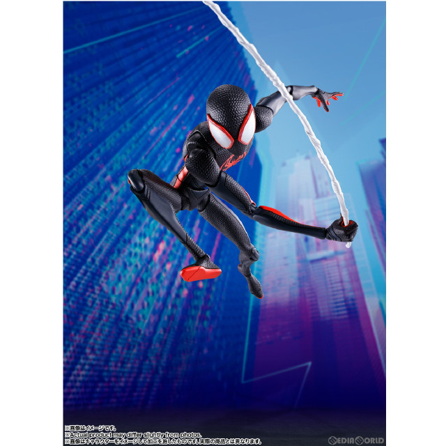 [FIG]S.H.Figuarts(フィギュアーツ) スパイダーマン(マイルス・モラレス)(スパイダーマン:アクロス・ザ・スパイダーバース) 完成品 可動フィギュア バンダイスピリッツ