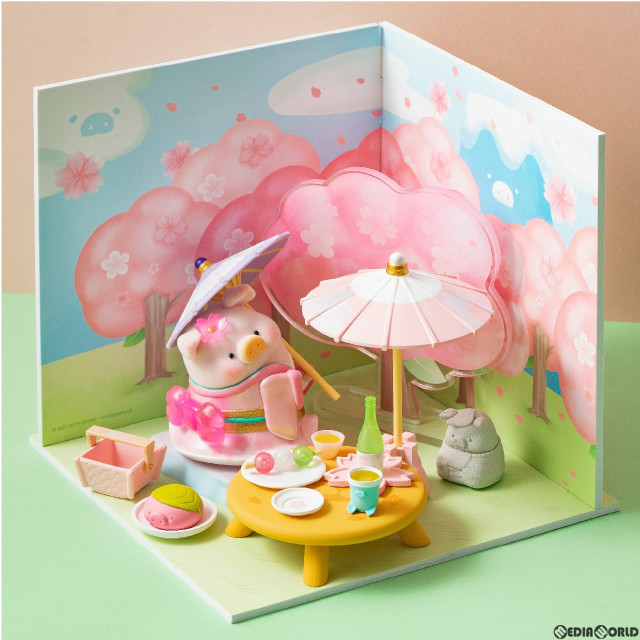 [FIG]TOYZEROPLUS×CICI'S STORY 子豚LULU お花見セット 完成品 フィギュア TOYZEROPLUS(トイゼロプラス)