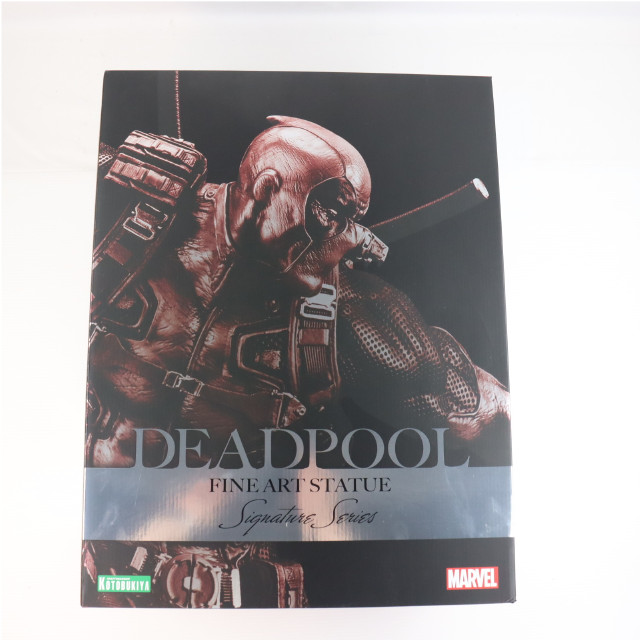 [FIG]デッドプール 「マーベル・ユニバース」 1/6 ファインアートスタチュー シグネチャーシリーズ Feat. Kucharek Brothers コールドキャスト製塗装済み完成品 フィギュア コトブキヤ