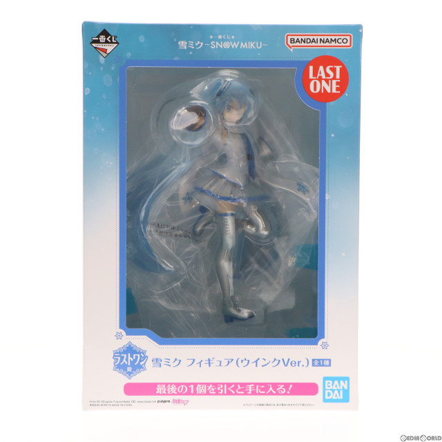[FIG]雪ミク ウインクVer. 「一番くじ 雪ミク 〜SNOW MIKU〜」 ラストワン賞 フィギュア プライズ バンダイスピリッツ