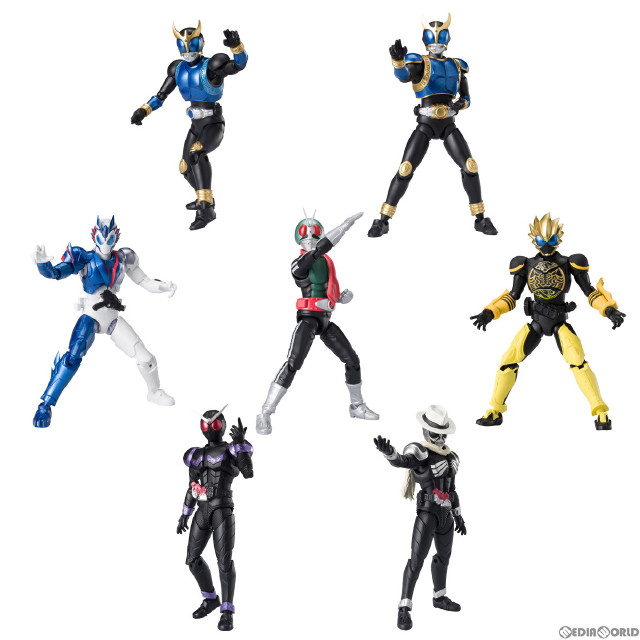 [FIG](BOX)(食玩)掌動-XX(ダブルクロス) 仮面ライダー4 可動フィギュア(10個) バンダイ