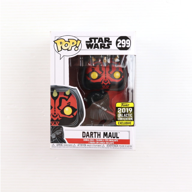 [FIG]ダース・モール 「スター・ウォーズ」 POP! Star Wars Series #299 GALACTIC CONVENTION2019限定 フィギュア FUNKO(ファンコ)