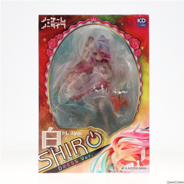 [FIG]白 ドレスVer. 「ノーゲーム・ノーライフ」 KDcolle 1/7 プラスチック製塗装済み完成品 フィギュア KADOKAWA(カドカワ)
