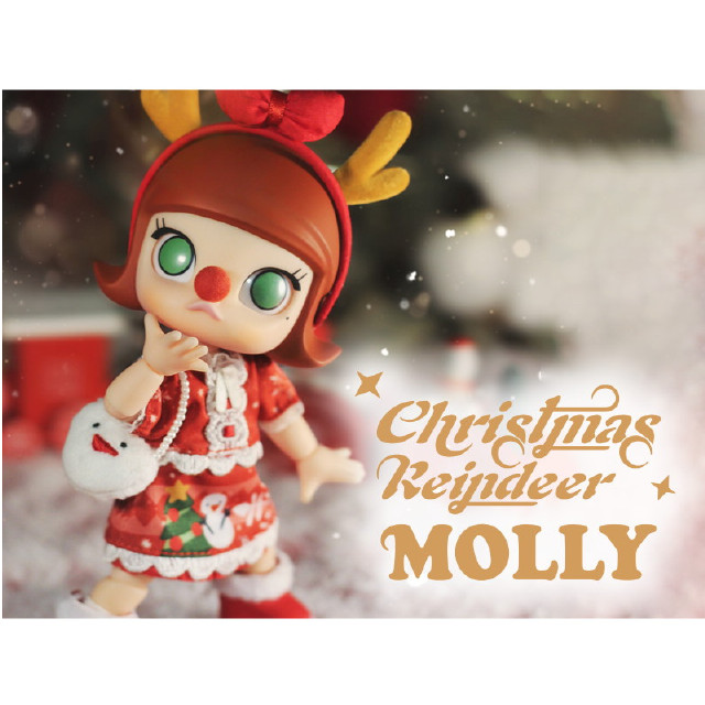 [FIG]MOLLY Christmas Reindeer 「POPMART MOLLY」 BJD-ボールジョイントドール- フィギュア POPMART(ポップマート)