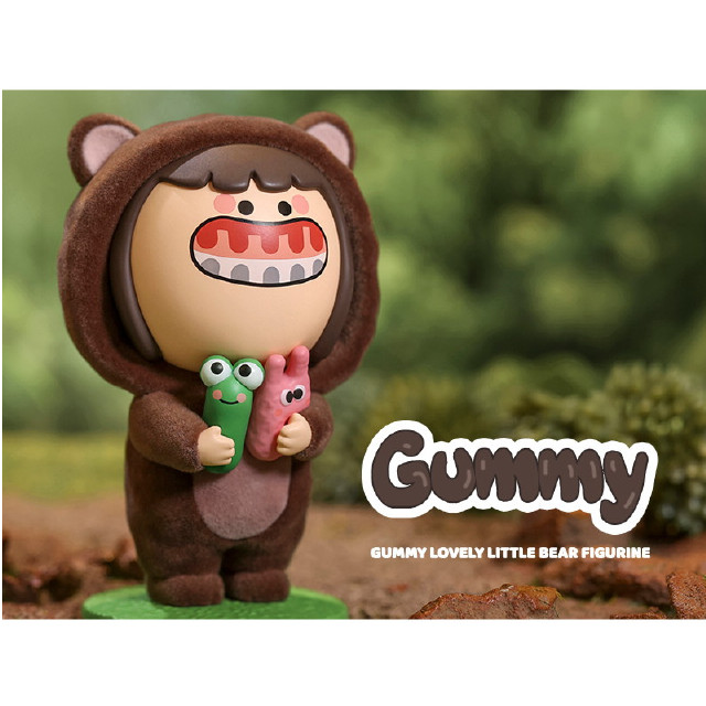 [FIG]GUMMY Lovely Little Bear-グミー ラブリーリトルベア- 「GUMMY」 PVC製塗装済み完成品 フィギュア POPMART(ポップマート)
