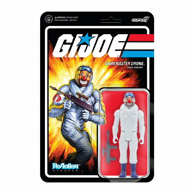 [FIG]ゲームマスタードローン 「G.I.ジョー」 リ・アクション WAVE2 アクション フィギュア SUPER7(スーパー7)/豆魚雷