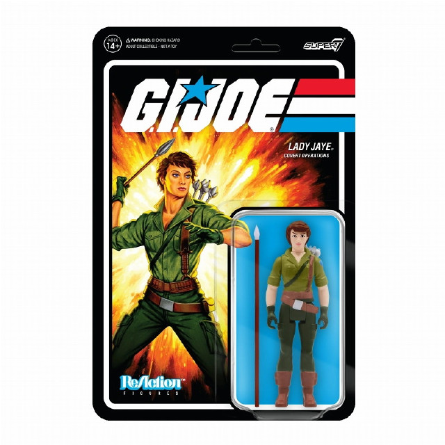 [FIG]レディ・ジェイ 「G.I.ジョー」 リ・アクション WAVE2 アクション フィギュア SUPER7(スーパー7)/豆魚雷