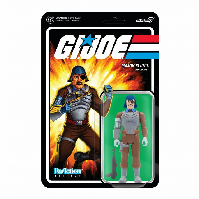 [FIG]メジャー・ブラッド 「G.I.ジョー」 リ・アクション WAVE2 アクション フィギュア SUPER7(スーパー7)/豆魚雷