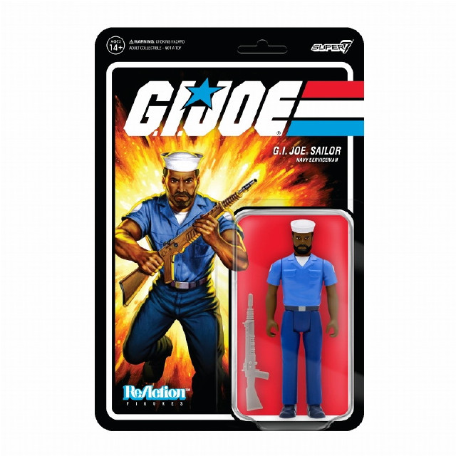 [FIG]NAVYセーラー(ビアードC) 「G.I.ジョー」 リ・アクション WAVE2 アクション フィギュア SUPER7(スーパー7)/豆魚雷