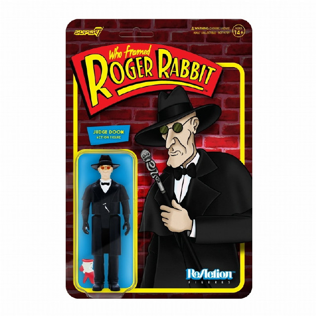 [FIG]ドゥーム判事 「ロジャー・ラビット」 リ・アクション 3.75インチ アクション フィギュア SUPER7(スーパー7)/豆魚雷