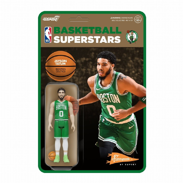 [FIG]ジェイソン・テイタム(ボストン・セルティックス) NBA WAVE4 リ・アクション アクション フィギュア SUPER7(スーパー7)/豆魚雷