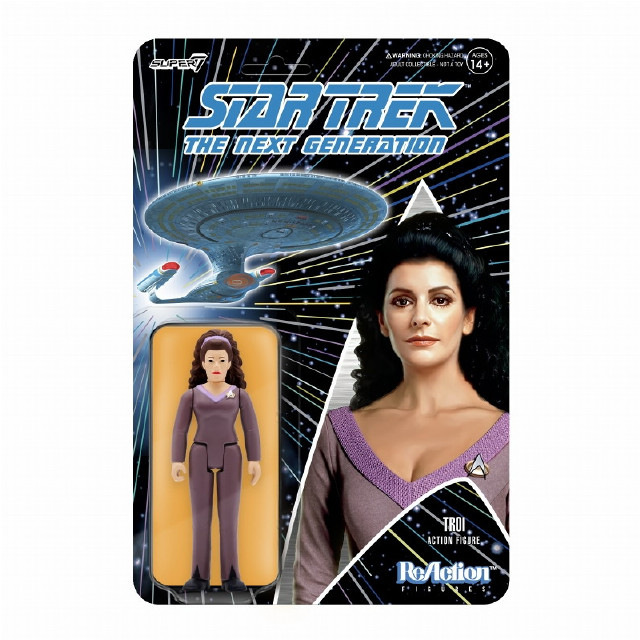 [FIG]ディアナ・トロイ 「新スタートレック」 リ・アクション アクション フィギュア SUPER7(スーパー7)/豆魚雷
