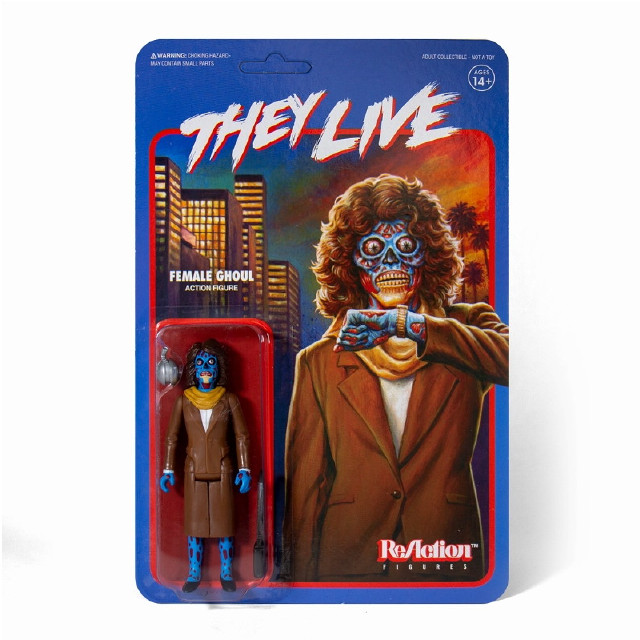 [FIG]ヒューマノイドエイリアン(女性) 「ゼイリブ」 リ・アクション 3.75インチ アクション フィギュア SUPER7(スーパー7)/豆魚雷
