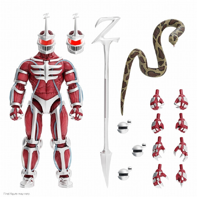 [FIG]ロード・ゼッド 「マイティ・モーフィン・パワーレンジャー」 リ・アクション アクション フィギュア SUPER7(スーパー7)/豆魚雷