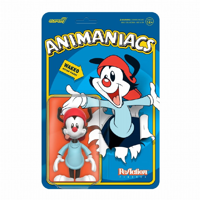 [FIG]ワッコ・ワーナー 「アニマニアックス」 リ・アクション アクション フィギュア SUPER7(スーパー7)/豆魚雷