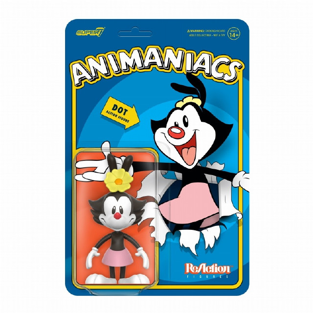 [FIG]ドット・ワーナー 「アニマニアックス」 リ・アクション アクション フィギュア SUPER7(スーパー7)/豆魚雷