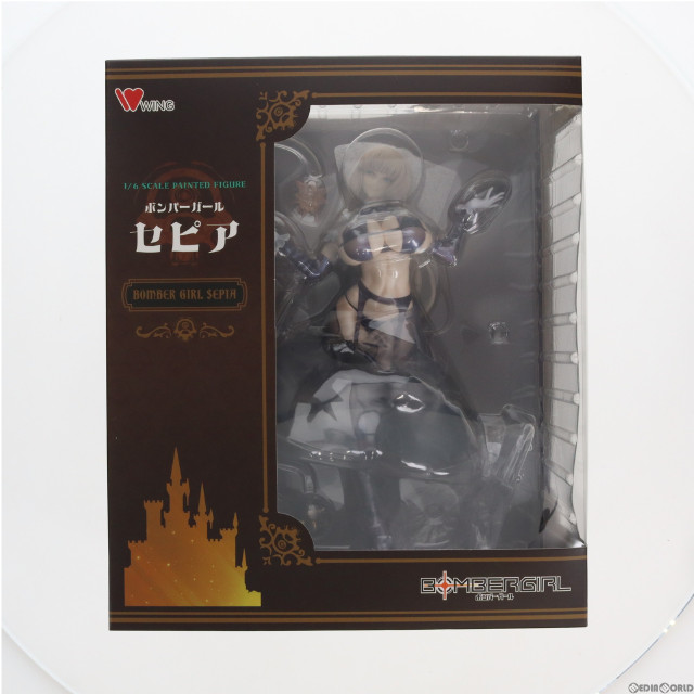 [FIG]セピア 「ボンバーガール」 1/6 ABS&PVC&鉄製塗装済み完成品 GOODSMILE ONLINE SHOP&Amazon.co.jp&あみあみ限定 フィギュア ウイング